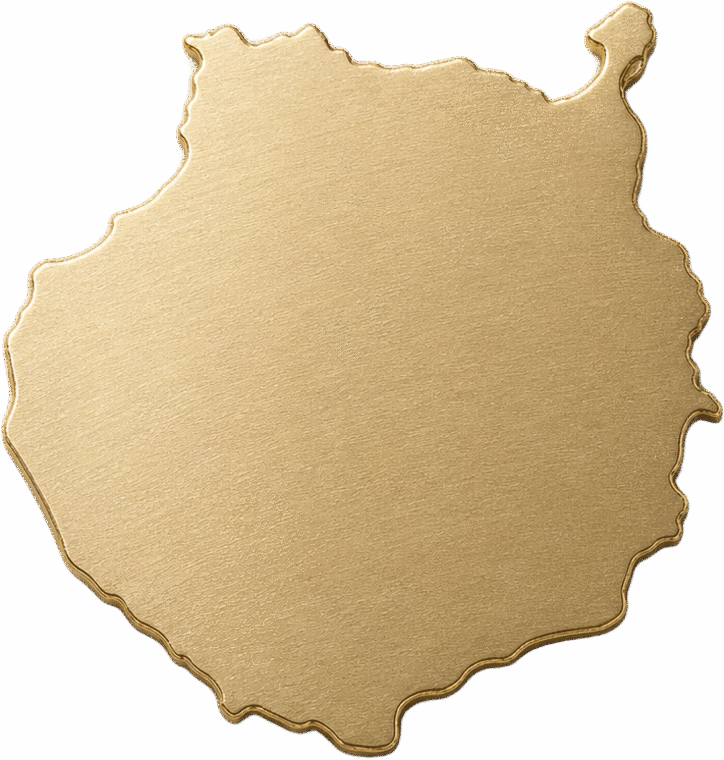 Silueta de Gran Canaria